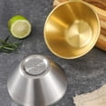 thumbnail image 5 of Shaved Ice Bowl Set Korean Style Dessert Bowl Stainless Steel Salad Bowl Small Ice Cream Cups Household Fruit Bowl for Snacks, 5 of 7