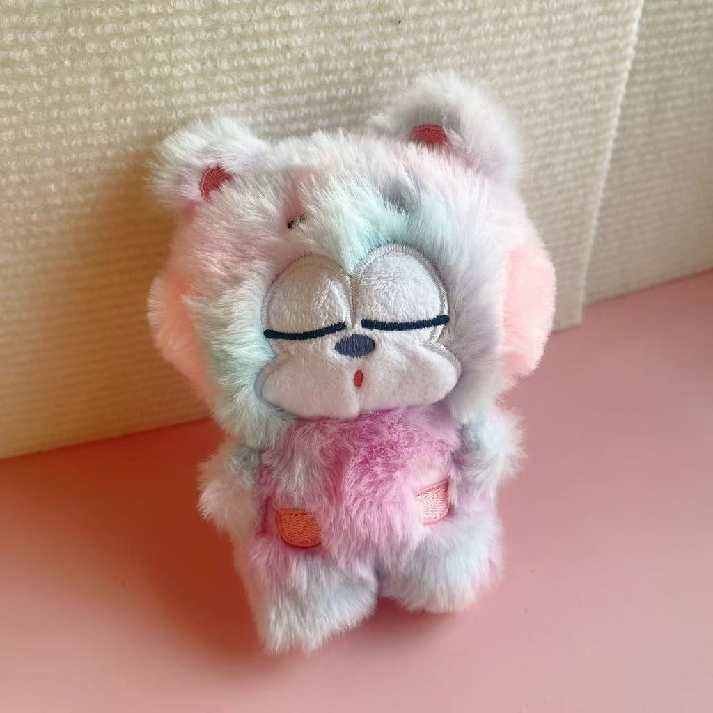 Kpop NCT WISH Yushi Plush Keychain - Green Cat Doll Stuffed