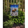 thumbnail image 2 of Carolines Treasures ACG0102GF Christmas Gnome Riding Reindeer Flag Garden Size, 2 of 3