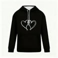 thumbnail image 4 of Ceisia Men Fashion Pockets Long Sleeve Christmas Printing Gift Hooded Pullover Sweatshirts, 4 of 5