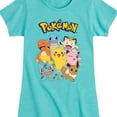 thumbnail image 3 of Pokémon - Pikachu and Friends - Youth Girls Short Sleeve Graphic T-Shirt, 3 of 5