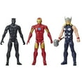 thumbnail image 3 of Marvel: Avengers Titan Hero Series Black Panther, Thor, and Iron Man Kids Toy Action Figure for Boys and Girls Ages 4 5 6 7 8 and Up, 3 of 6