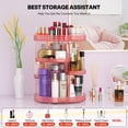 thumbnail image 4 of Organizador de maquillaje HEMTROY con rotación de 360°, capacidad extra grande, 4 of 7