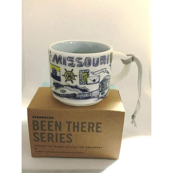 Starbucks MISSOURI BEEN THERE SERIES ACROSS THE GLOBE COLLECTION Demitasse Espresso Coffee Mug Cup Ornament