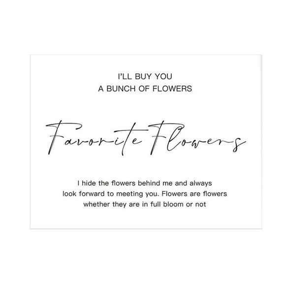 20PCS Creative Lover's Prattle Wedding Supplies Love Cards Greeting Postcard Valentine's Day Girlfriend Gift Sweet Nothings Card 1