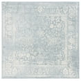 thumbnail image 3 of SAFAVIEH Adirondack Wyatt Traditional Distressed Area Rug, Slate/Ivory, 6' x 6' Square - Transitional Modern Design, Slate & Ivory, Ideal for Living Room, Bedroom, Dining Space, 3 of 17
