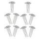 thumbnail image 3 of 10 piezas de metal duradera con tapa de metal de metal con tuerca de la manga de la barra de la varilla para insertos de la tuerca de madera para maderas duras insertos roscados roscados, 3 of 6