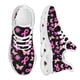 thumbnail image 1 of Zapatillas deportivas transpirables de malla para mujer, con lazo rosa y concientización sobre el cáncer de mama, ligeras e informales, para mujer, regalos, 1 of 6