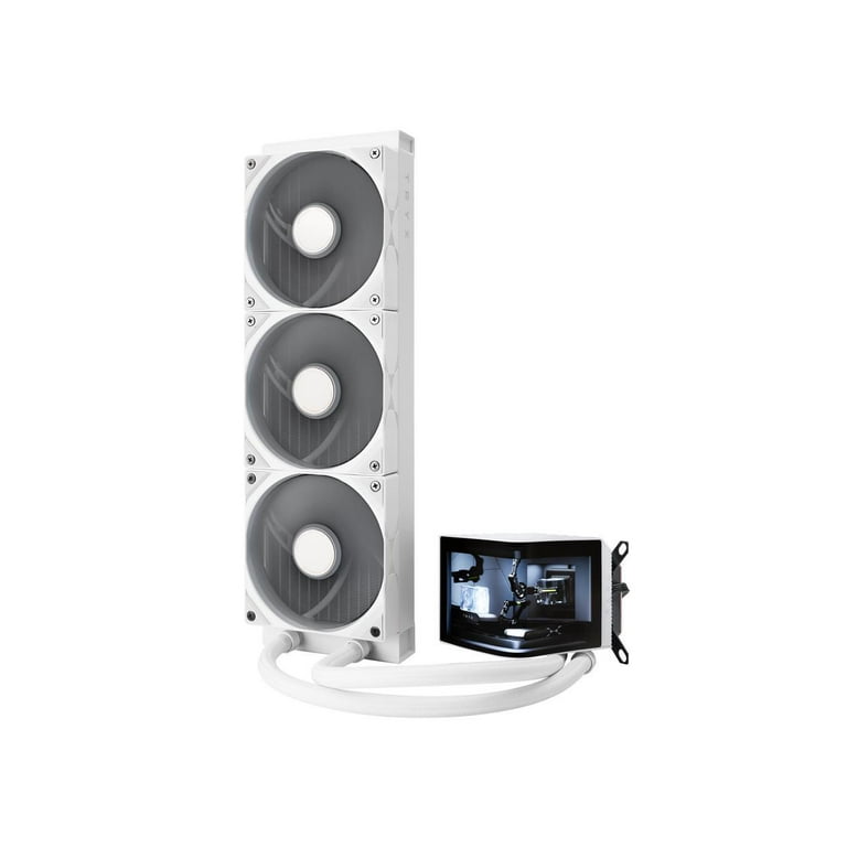 TRYX PANORAMA 360 V1.5 White 360mm AIO 6.5'' AMOLED Curved