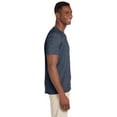 thumbnail image 3 of Gildan Men's Softstyle Preshrunk Heather V-Neck T-Shirt XX-Large Heather Navy, 3 of 4