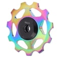 thumbnail image 1 of Ccdes Bicycle Rear Derailleur Roller, CNC Machining Bike Wheel Roller Pulley Sturdy 11T For Road Bike, 1 of 8