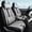 Gray & Black, variant on Car Seat Cover for Subaru Outback L.L. Bean 2003, Beige Car Seat Covers, Premium Leather, 5 Piece Full Set, With Lumbar Support,, Beautify Interior, Beautify the Interior of Old Cars