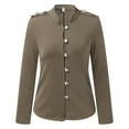 thumbnail image 5 of Casual Blazers for Women 2025 Long Sleeve Open Front Neck Business Casual Work Office Jacket, 5 of 6
