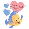 thumbnail image 2 of Women's The Little Mermaid Flounder You're Fin-Tastic  Graphic T-Shirt, 2 of 3
