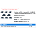 thumbnail image 2 of Ignition Coil Kit - Compatible with 2005 - 2006 Chevy Trailblazer EXT 5.3L V8, 2 of 2