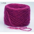 thumbnail image 1 of Nvzi Hilo de lana suave y brillante de 200 g, variedad variada para manualidades, mezcla súper suave y esponjosa para tejer y hacer crochet, color rosa, 1 of 3