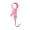 Pink, variant on 4Pcs Boot Hanger Clips and Rotating S Hook for Closet Rods Stainless Steel Clothes Pins with Rubber Grip for Laundry Bathroom and Kitchen Storage Organization, White Size S