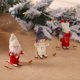 thumbnail image 3 of 5 Decoraciones Navideñas Decoraciones Creativas Muñeca De Esquí De Madera Colgante De Árbol De Navidad Mini Muñeca 6 * 10 Cm, 3 of 5