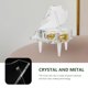 thumbnail image 5 of 1 conjunto de adornos de cristal de piano de piano de cristal transparente para el escritorio de casa, 5 of 5