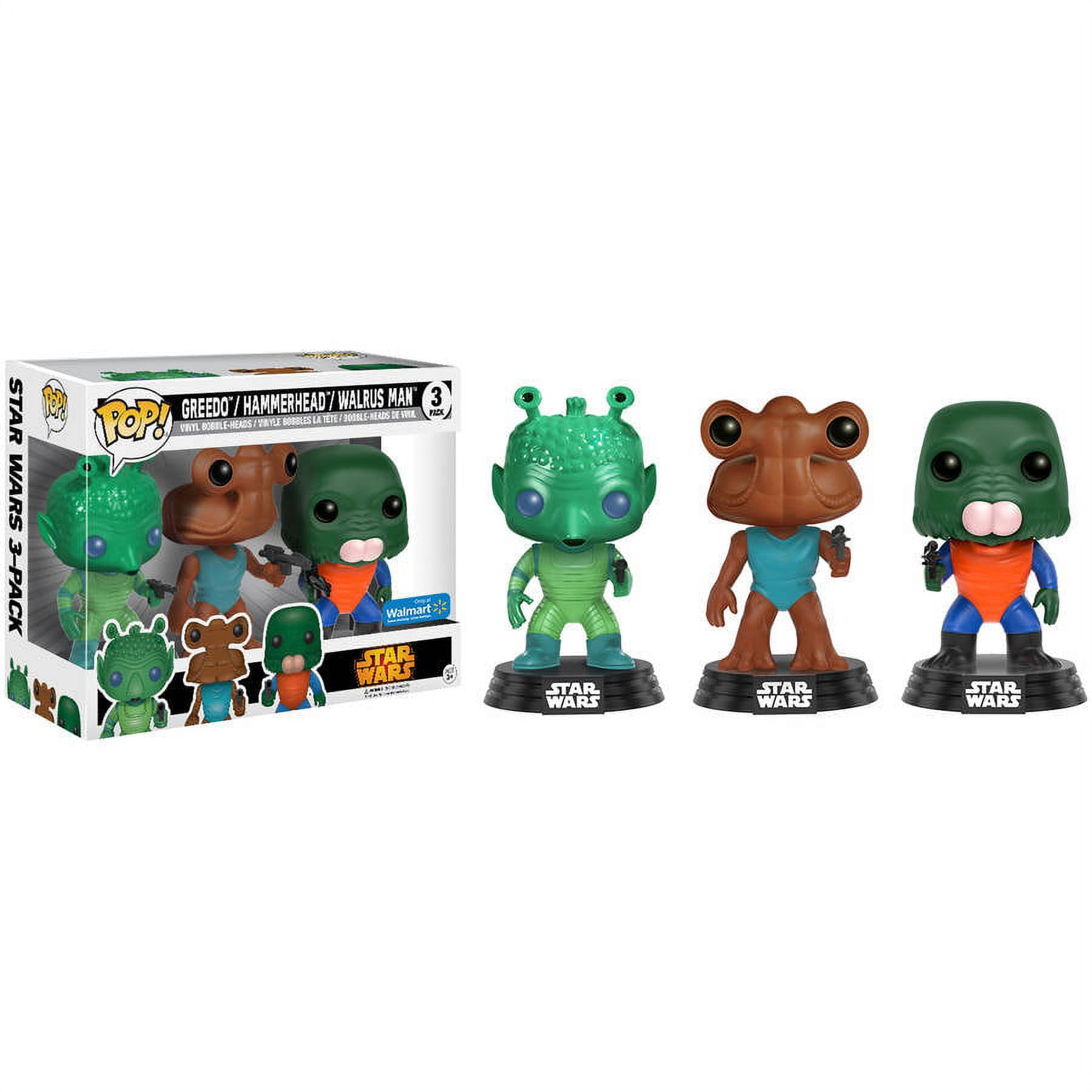 Disney - Funko Pop Star Wars ガード 3個セット Funko Vinyl Bobble-Heads 3pk Star Wars Tarfful, Emperor, Clone
