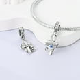 thumbnail image 6 of MULA Original Christmas Guardian Cross 925 Sterling Silver DIY Charms 5A Zircon fit Charms Bracelets for Women Jewelry, 6 of 6