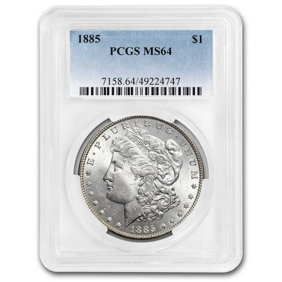 1885 Morgan Dollar MS-64 PCGS