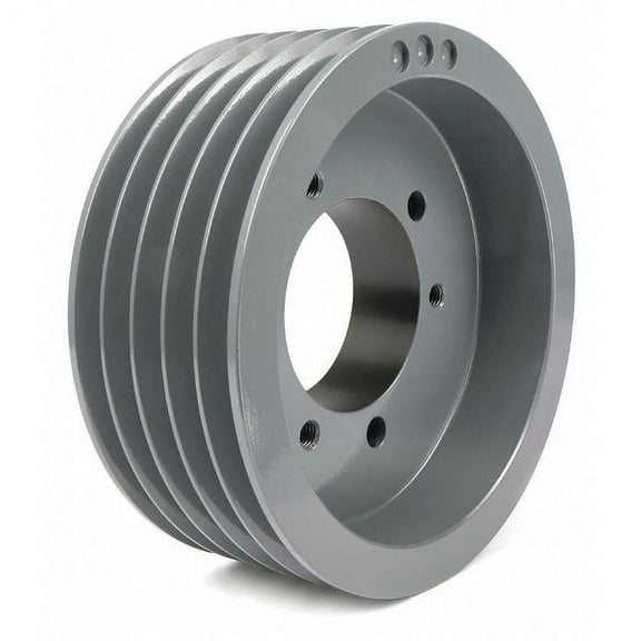 Manufacturer Varies V-Belt Pulley,Detachable,5Groove,9"OD 5V905