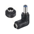 thumbnail image 4 of Uxcell DC Power Connector Adapter 90 Degree Angle Plug Coupler Converter 5, 4 of 6