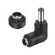 thumbnail image 4 of Adaptador de conector de alimentación DC Uxcell, acoplador de enchufe en ángulo de 90 grados, 5, 4 of 6