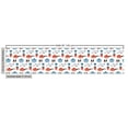 thumbnail image 3 of Ambesonne Mid-Century Modern Fabric by the Yard Upholstery, Retro Cuisine, 2 Yards, Blue Grey Vermilion, 3 of 5