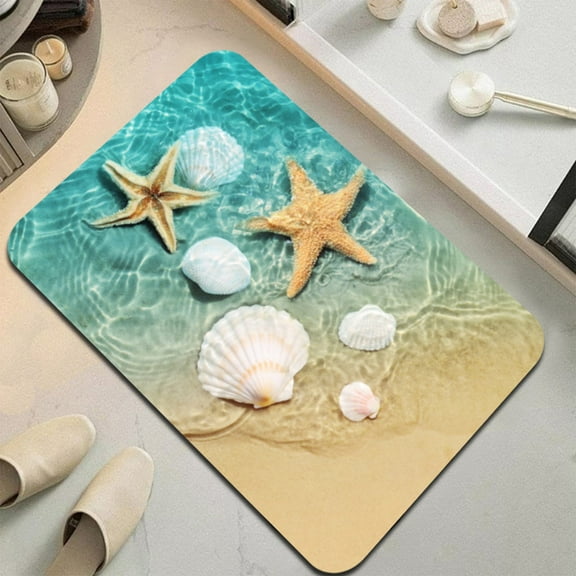 YZEGDCH Bath Rug Non Slip and Absorbent Bathroom Rug Saved Non Slip Super Absorbent Stain Resistant Quick Dry Thin Bathroom Rug-Bath Mats for Bathroom Floor Bathtub Vanity-Bathmat Bath Rug Easy Care