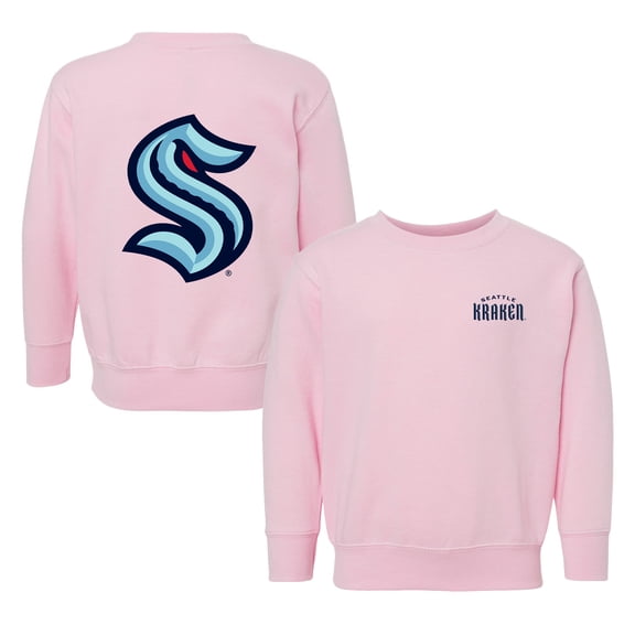 Toddler Chad & Jake Pink Seattle Kraken Pullover Sweatshirt
