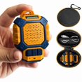 thumbnail image 1 of wonima02 Wearable Bluetooth Speaker, IP56 Waterproof Clip On Wireless Portable Speaker with Clip-On and Built-in Mic for Hands-Free Music/Calls HD Audio for Outdoor/Gym/Work, Yellow, 1 of 1