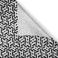thumbnail image 6 of Ambesonne Black and White Valance & Curtain, Cubical Forms, 55"x36", White Black, 6 of 6