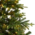 thumbnail image 4 of Nearly Natural 7ft. Montreal Spruce Artificial Christmas Tree with 650 Warm White LED Lights and 1575 Bendable Branches, 4 of 11