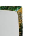 thumbnail image 2 of Ambesonne Nature Fitted Sheet, Autumn Forest Landscape, Twin Size, Green Blue Yellow, 2 of 2