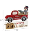 thumbnail image 3 of Wooden Calendar Christmas Countdown (Snowman), 3 of 3
