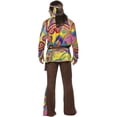 thumbnail image 3 of Smiffys Mens Hippie Costume Set, 3 of 4