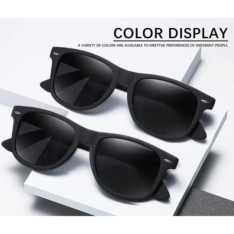 Polarized Mirrored Square Sunglasses UV400 Protection Anti Glare Polarized Square Sunglasses Men Women UV400 Mirrored Sport  main image 4