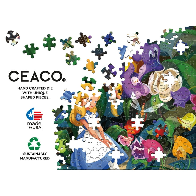 Ceaco Alice in the Flowers Jerry LaFaro 300 Piece Ceaco Alice in the Flowers Jerry LaFaro 300 Piece
