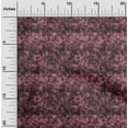 thumbnail image 2 of oneOone Viscose Jersey Dark Magenta Fabric Abstract Floral Craft Projects Decor Fabric Printed By The Yard 60 Inch Wide, 2 of 5