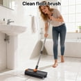 thumbnail image 5 of This Floor Brush Is Designed For Thorough Cleaning Of Hard Surfaces Like Tiles, Wood, And Vinyl Floors. Its Soft Bristle Design Gently Removes Dirt Without Scratching, While The, 5 of 5