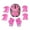 Pink, variant on Walbest Adjustable Kids Sport Knee Pads with Elbow and Wrist Pad Helmet, EPS PVC Pink, 7 Count