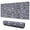 Blue and White, variant on Long Mouse Pads for Desk,Blue Boho Abstract and Plant Pattern Desk Mats on Top Of Desks, Desk Mouse Pad Extra Large with 3mm Non-Slip Base and Stitched Edge for Gaming,Office,Work,Home 31.5"x11.8"