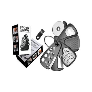 Kitchen Gadget, 6 Piece Set, Space Saving, Camper must haves, RV  Accessories, Cheese Grater, Bottle Opener, Fruit/Vegetable Peeler, Pizza  Cutter