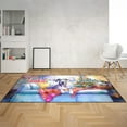 thumbnail image 2 of Watercolor Hello Winter Great Dane Chill Christmas Welcome Indoor Rug Danes Dog Lover Gifts Carpet Living Bed Room Sofa Home Decor - 00016, 2 of 5