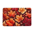 thumbnail image 2 of syligr Maple Leave Fall Rugs for Outdoor Front Door, Halloween Doormat for Indoor Entryway Kitchen, Autumn Harvest Welcome Floor Mat for Home, Thanksgiving Non-Slip Mat, 16x24 Inch, 2 of 5