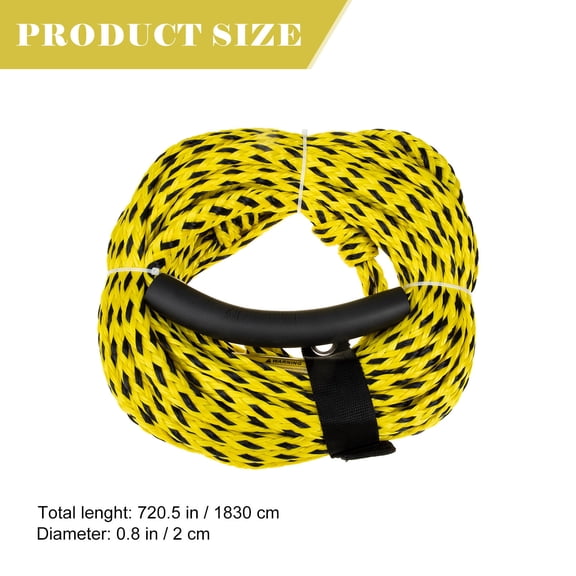 FENGGUIQU Boat Tow Rope for Kayak Towing, Portable and Wear-Resistant Outdoor Water Vehicle Pulling Rope