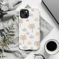 thumbnail image 6 of Minimalist Tropical Palm Tree Phone Case for iPhone 17 16 15 14 13 12 11 Pro Max Plus Mini, Boho Beach Summer Cover, 6 of 6