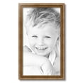 thumbnail image 2 of ArtToFrames 13x23 inch Gold with beads Picture Frame, Gold Wood Poster Frame (4139), 2 of 8